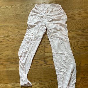Maternity sleepwear pants Motherhood pink striped